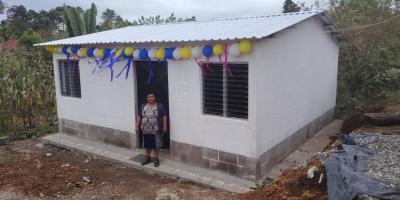 Viviendas fueron entregadas a familias de Baja Verapaz