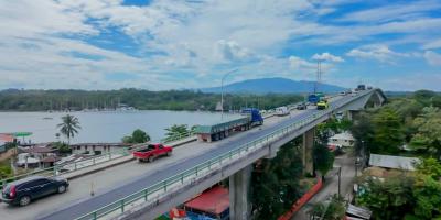  Rehabilitación del puente Río Dulce avanza para mejorar la movilidad entre Izabal y Petén