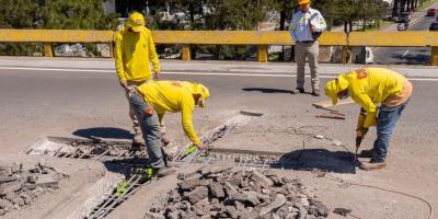 Covial continúa trabajos de mitigación en el puente Periférico–Aguilar Batres