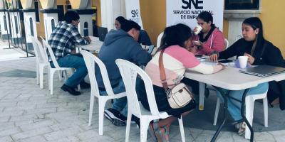 Mintrab realiza Kioscos de Empleo departamentales
