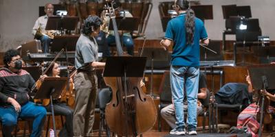 Nuevos talentos se preparan para su presentación junto a la Orquesta Sinfónica Nacional de Guatemala
