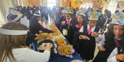 Estudiantes de Quetzaltenango aprenden a elegir alimentos saludables