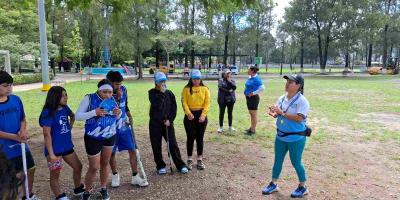 Centro Deportivo y Recreativo Campo Marte fue sede de Campamento pedagógico 