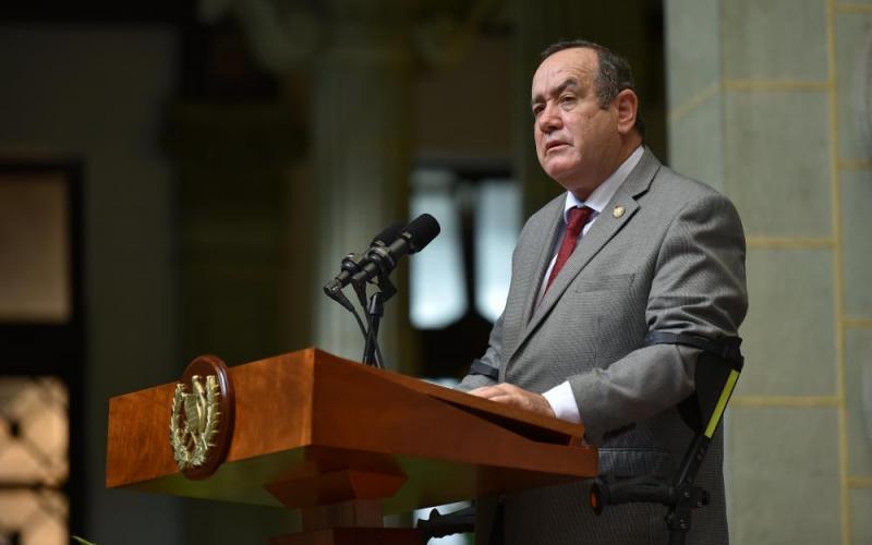 Presidente Alejandro Giammattei