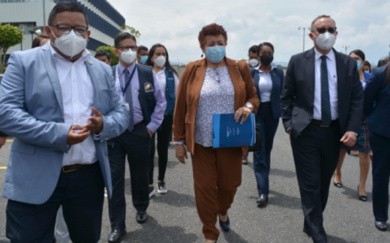 Ministra de Salud Pública y Asistencia Social.