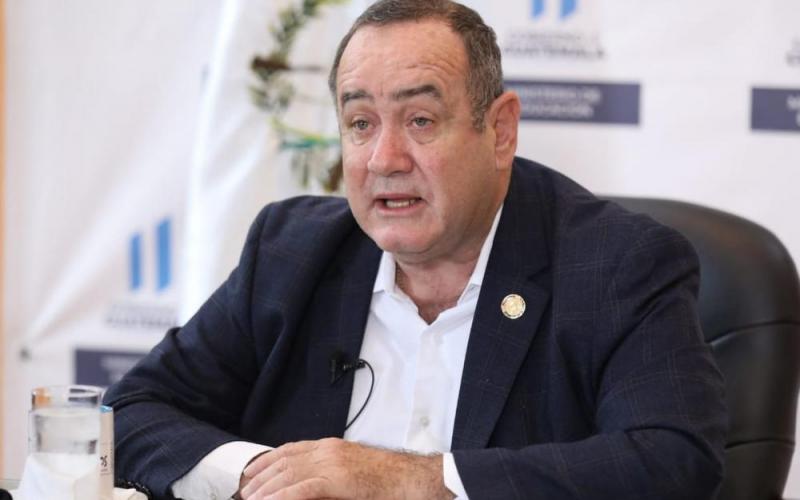 Presidente Alejandro Giammattei