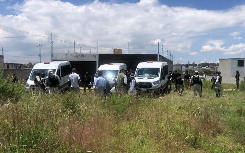 Rescate de migrantes en México