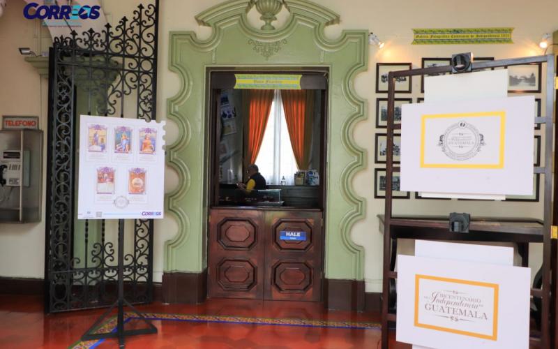 La Sala Filatélica de Correos de Guatemala 