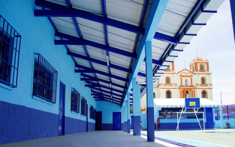 Entregan Escuela Oficial de Joya Grande, Zaragoza, Chimaltenango 