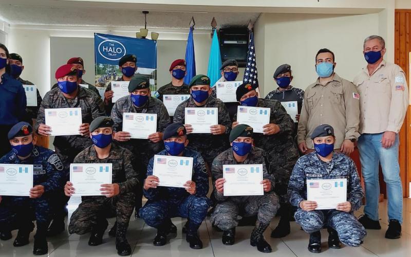 Unidades Militares del Ejército de Guatemala, culminaron satisfactoriamente, los cursos de Jefe de Almacén así como el de Guardalmacén