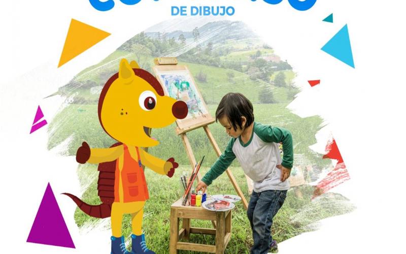 SE-CONRED desarrolla el primer concurso de dibujo por una Guatemala sin desastres.