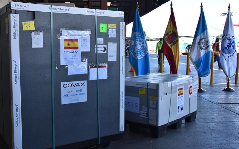 llegada de vacuna de España