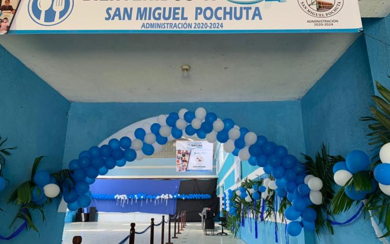 Inauguración de Comedor Social en Pochuta, Chimaltenango