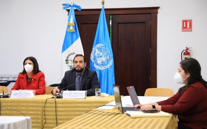 Guatemala presentó los avances y retos del país vinculados a la movilidad humana, en coordinación con instituciones de Gobierno.