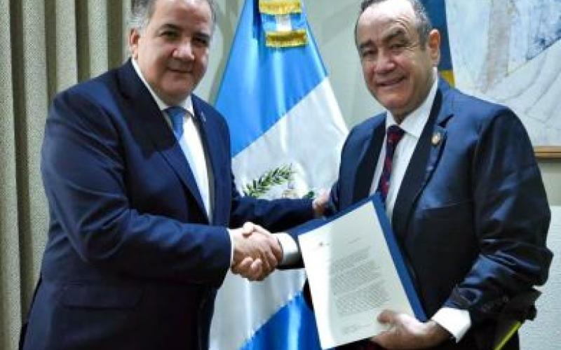 Presidente Alejandro Giammattei 