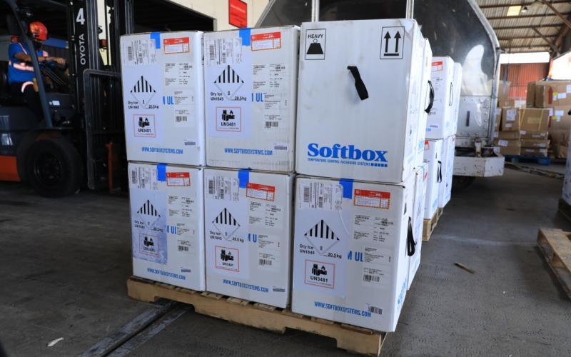 Vacunas Pfizer llegan al país
