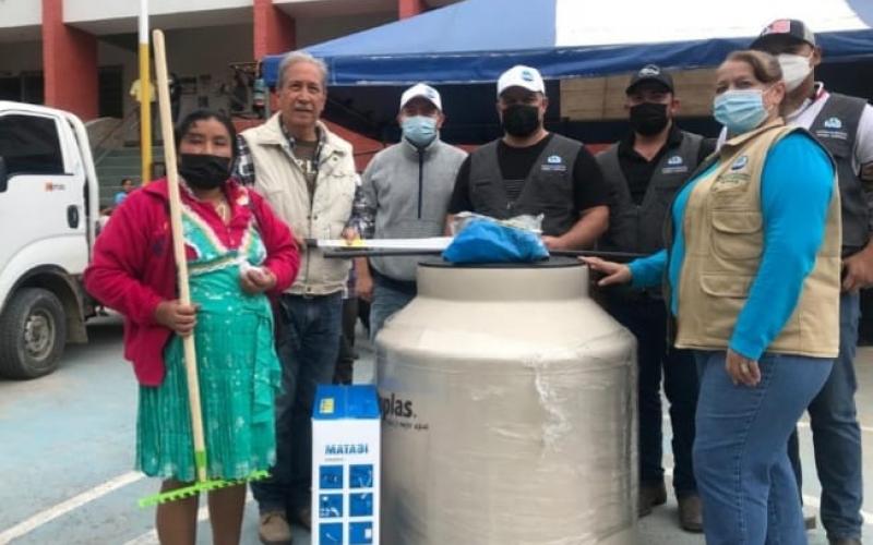 MAGA entrega equipo de producción a 280 familias en Chiquimula 