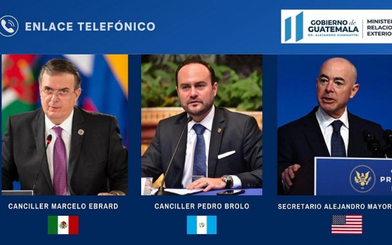 Canciller Pedro Brolo Vila aborda temas de seguridad y desarrollo económico con México y EE. UU.