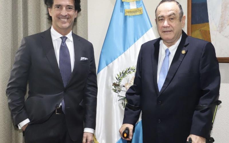 Presidente Alejandro Giammattei 