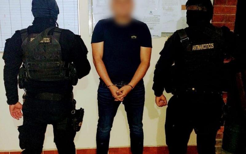 Guatemalteco solicitado por Estados Unidos es detenido por vínculos con narcotráfico