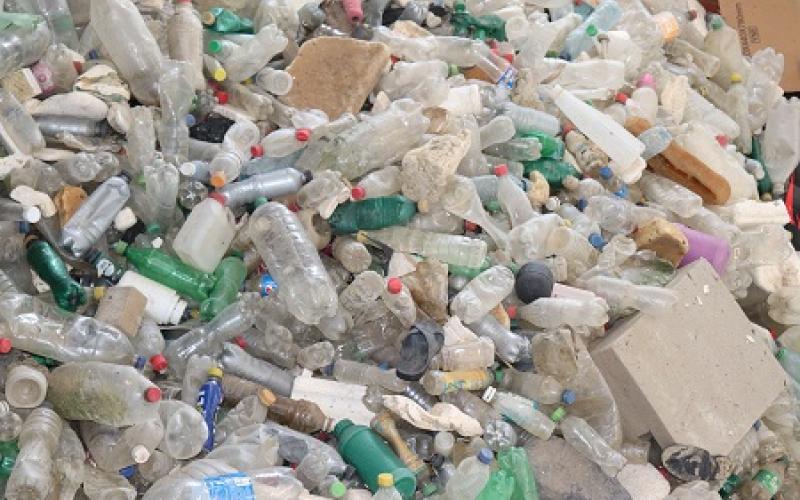 Proyecto de recolección de plástico PET en el río Las Vacas.