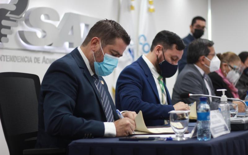  Firma Convenio de Cooperación Interinstitucional para fortalecer la lucha contra la Defraudación y el Contrabando Aduanero.
