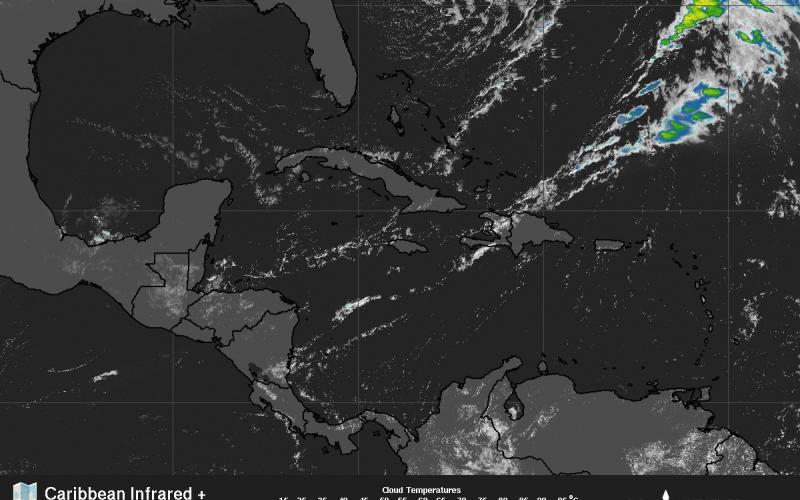 Imagen satelital. Fuente: WEATHER UNDERGOUND.