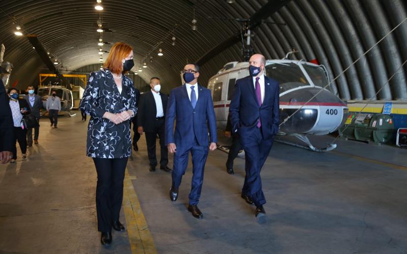 Viceministro Rodas recibe a Heide Fulton, Subsecretaria Adjunta de INL