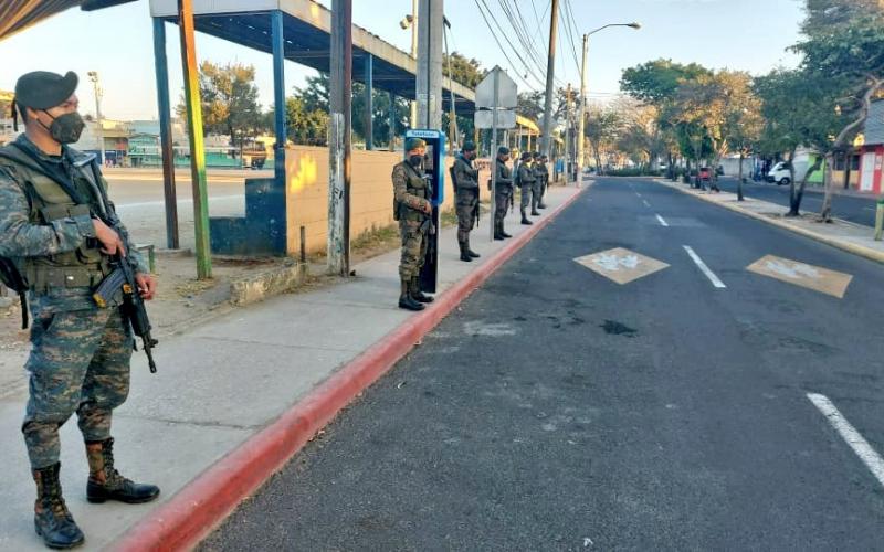 Ejército de Guatemala ha apoyado en más de 14 mil acciones de seguridad en la zona 18 capitalina y San Pedro Ayampuc
