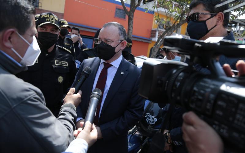 Ministro de Gobernación detalla prioridades en su gestión