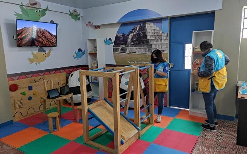 Minex verificó la adecuación de espacios lúdicos en sus delegaciones regionales para atender a niñas, niños y adolescentes  