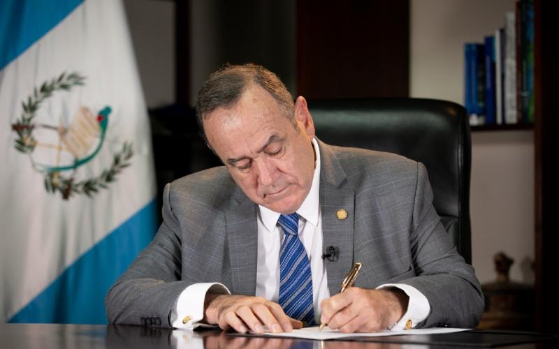 Presidente Giammattei 