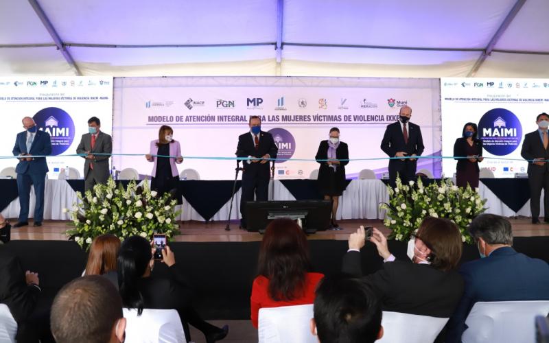 Acto de inauguración del Maimi durante 2021