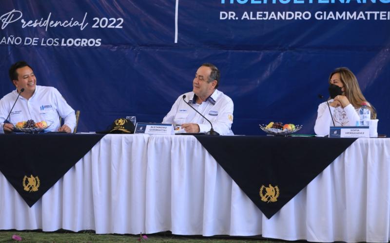 Presidente Alejandro Giammattei 