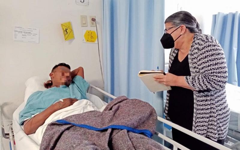 Consulado de Guatemala asiste a connacional herido al caer de un tren en San Luis Potosí, México 