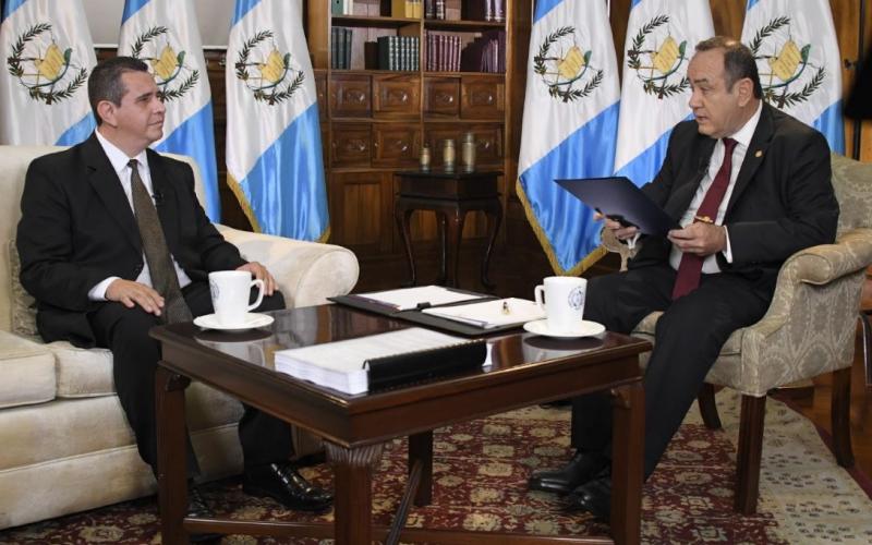 Presidente Alejandro Giammattei 