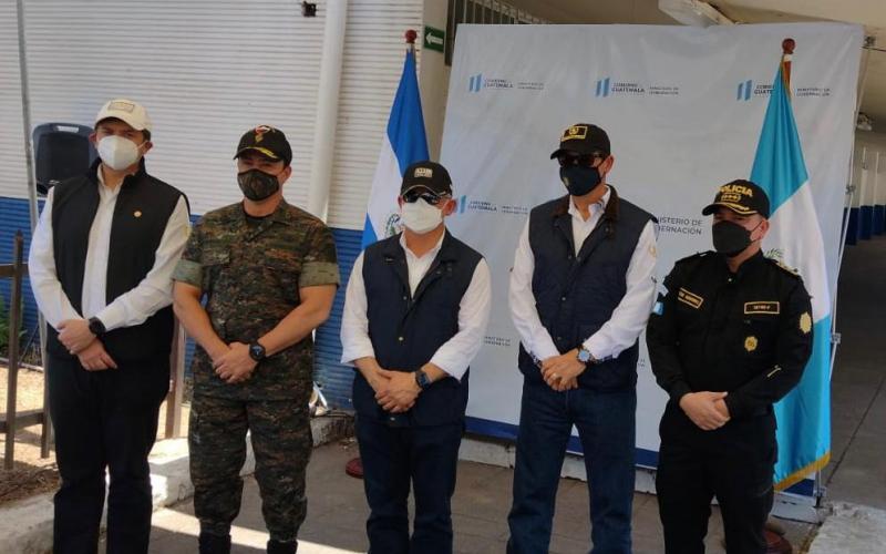 Ministerio de la Defensa Nacional participa en Primera Reunión Bilateral Guatemala – El Salvador, para fortalecer la seguridad fronteriza