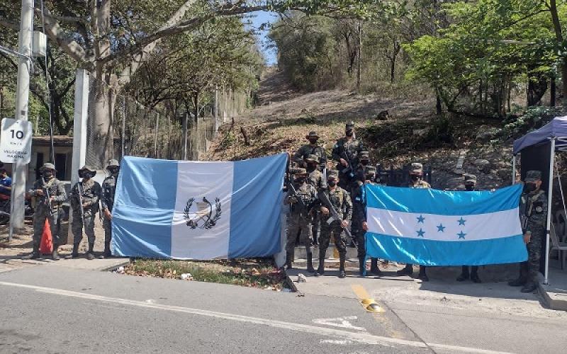 Ejército de Guatemala efectuó patrullajes de coincidencia con el ejército de Honduras