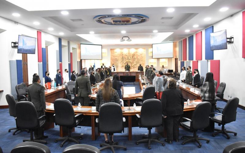 Inauguración del diplomado de "Abordaje de los Delitos de Violencia Sexual, Explotación y Trata de Personas, cometidos a través del mal uso de medios tecnológicos y ciberseguridad”.