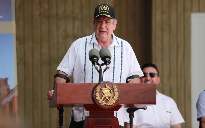 Presidente Alejandro Giammattei 