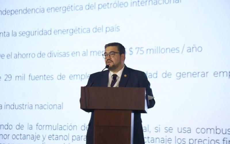 Alberto Pimentel Mata, Ministro de Energía y Minas. 