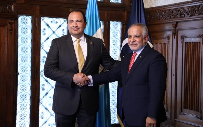 Canciller de Guatemala y secretario general de la AEC abordan asuntos de cambio climático, seguridad alimentaria, migración y recuperación económica