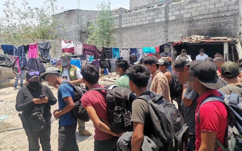 Consulado brinda asistencia y protección a 88 guatemaltecos rescatados en inmuebles en Puebla, México