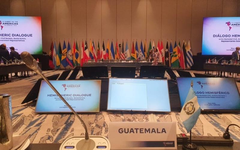 Delegación de Guatemala participa en reuniones preparatorias de cara a la Novena Cumbre de las Américas 