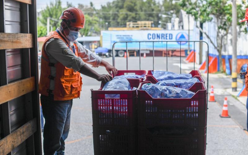 Ayuda humanitaria. 