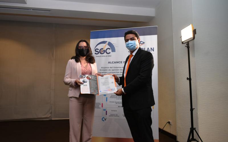 SEGEPLAN obtiene certificación en dos procesos para la norma 9001:2015