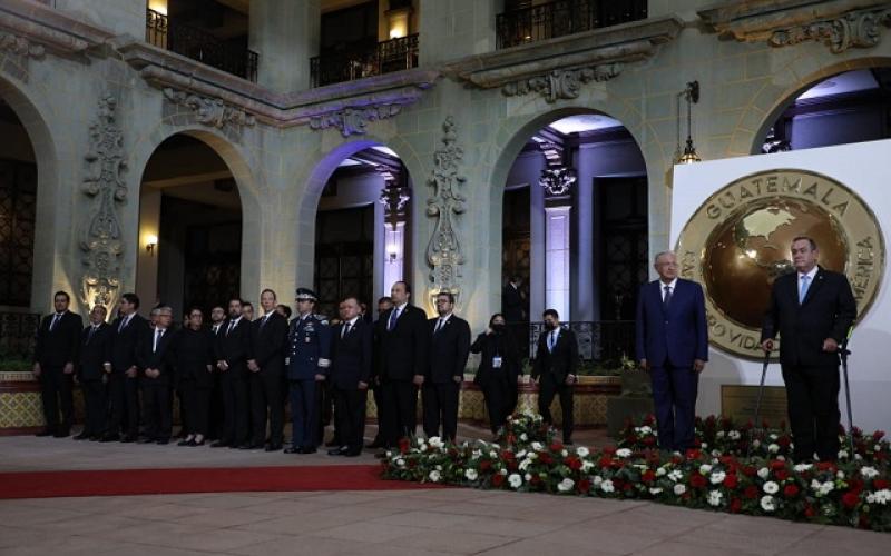 Minex brindó acompañamiento a presidente y comitiva de México durante su visita oficial a Guatemala 