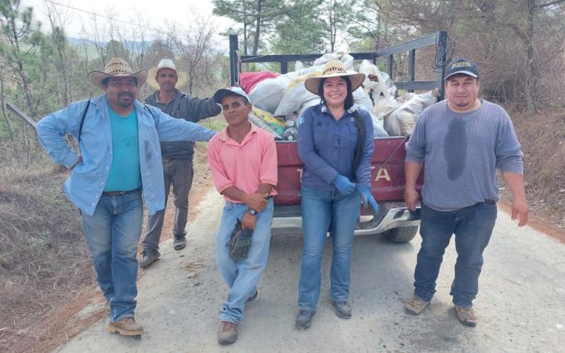 MARN recolecta 21 toneladas de desechos en Huehuetenango 