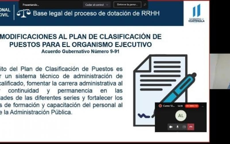 El curso es virtual