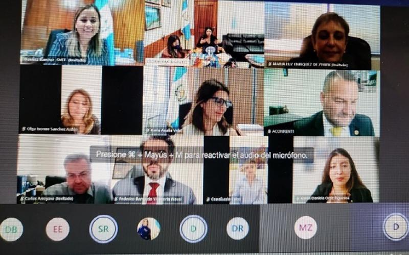 Minex y Misiones de Guatemala en el exterior abordan con la SVET temas de protección a connacionales